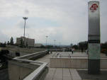 Accès de la station et boulevard Laurent-Bonnevay