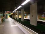 Vue générale des quais de la station