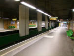Vue générale des quais de la station