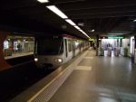 Rame 601 en direction de La Soie entrant en station