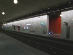 Vue générale des quais du métro