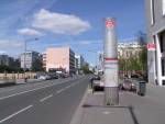 Une entrée de la station sur l’avenue Jean-Jaurès