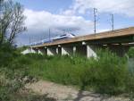 Pont de décharge du Rhône à Niévroz