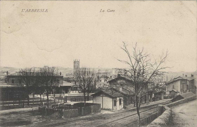 L’Arbresle, la gare des Dombes (AM Lyon)