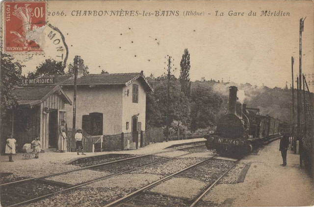 Charbonnières-les-Bains, la halte du Méridien (AM Lyon)