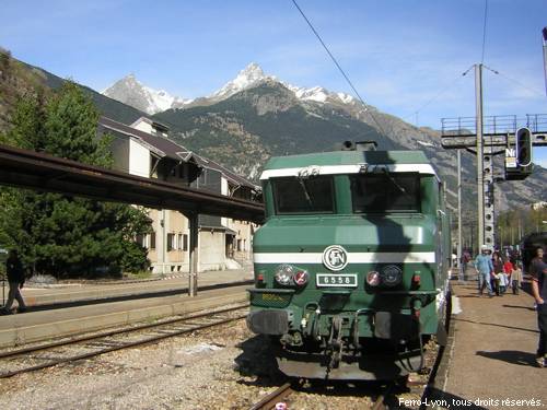 CC 6558 en gare de Modane