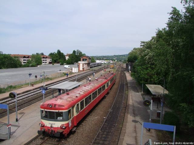 EAD en gare de Lozanne le 17 mai 2009