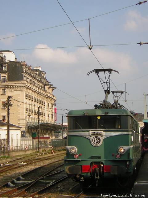 La BB25236 en livrée d’origine