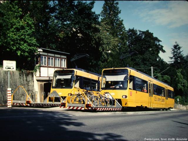 Tramway à crémaillère de Stuttgart, Station Wielandshöhe, juillet 2010