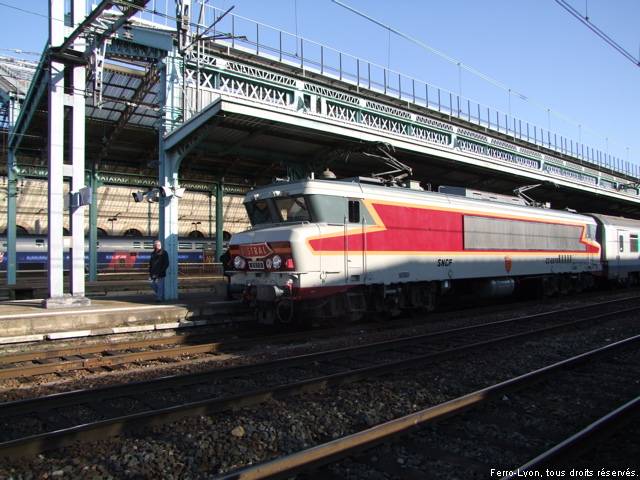 CC 6570 en gare de Lyon-Perrache