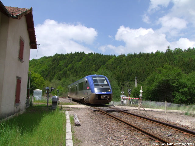 Gorges de la Clidane, au niveau du PN n°279, juin 2014