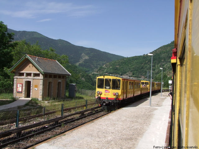 Gare de Fontpédrouse – Saint-Thomas-les-Bains, juin 2014