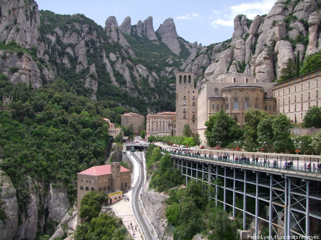 Vue générale du site de Montserrat, juin 2014