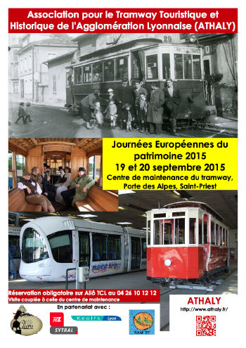 Affiche d’ATHALY pour les journées européennes du patrimoine