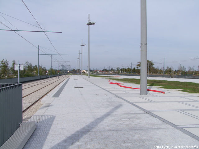  La station du stade de Décines