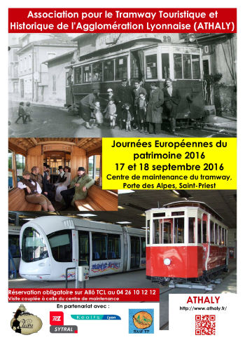 Affiche d’ATHALY pour les journées européennes du patrimoine