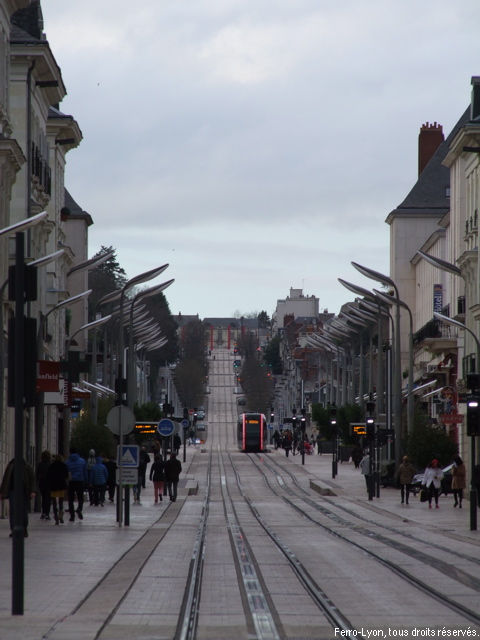 Alignement des voies du tramway du début de la rue Nationale à l’extrémité de la Tranchée