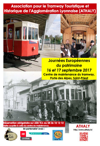 Affiche d’ATHALY pour les journées européennes du patrimoine