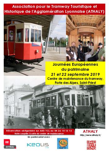 Affiche d’ATHALY pour les journées européennes du patrimoine