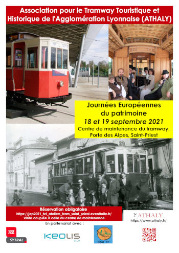 Affiche d’ATHALY pour les journées européennes du patrimoine
