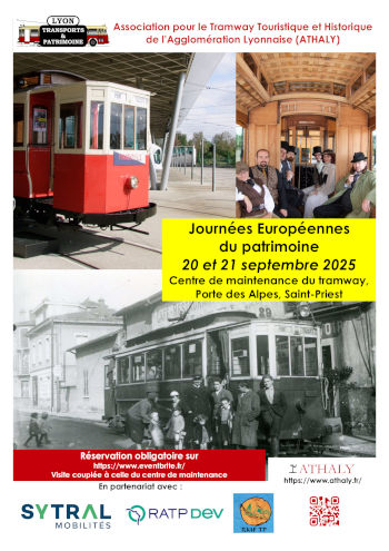 Affiche d’ATHALY pour les journées européennes du patrimoine