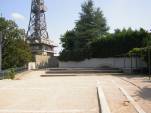 Plateforme de la station haute du funiculaire correspondance tramway