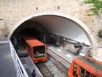 Arrivée des cabines en station