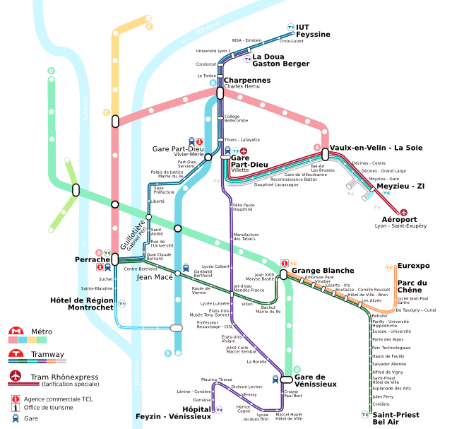 Réseau de tram à partir du 2 septembre 2013