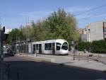 Rame n°862 quittant la station en direction de la Doua – Gaston-Berger