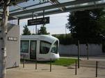 Rame 832 sur le tiroir de retournement