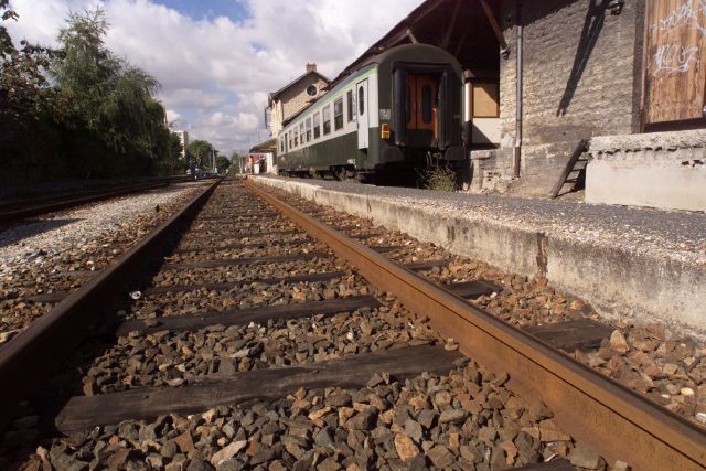 Vue de la gare de Villeurbanne en 2001 (CC-by-nc-nd, Quinones Marcos)