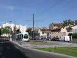 Rame 841 entrant en station en direction de Debourg
